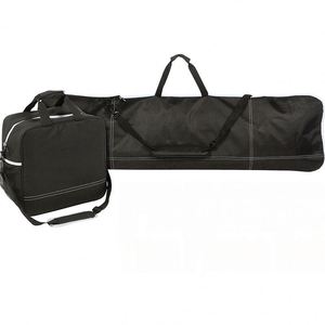 Free Sample Type of Snowboard <b>Ski</b> <b>Bag</b> With <b>Double</b> Padding With 1680D Reinforced for Travel and Gear Safety - Product Image 1