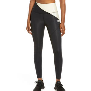 Pantalones de Yoga deportivos de cintura alta para mujer más vendidos 100% mallas técnicas sin costuras de tela de punto informal de alta calidad - Product Image 2