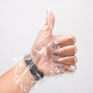 Gants jetables en gros gants pe commerciaux homard barbecue clair épaissi <span class=keywords><strong>film</strong></span> de restauration alimentaire - Product Image 2