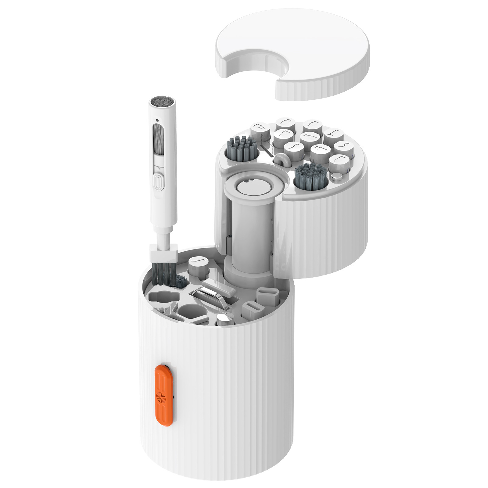 White Double-Layer Storage-A20