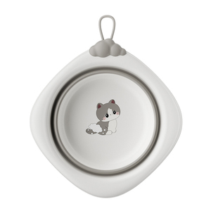 Secchio per lavabo con fondo pieghevole per neonato e Design pieghevole in plastica - Product Image 1
