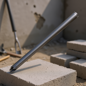 Broca de diamante húmeda de 1-1/4 pulgadas, 14 pulgadas de profundidad, rosca interna de 5/8-11 para hormigón, ladrillo y mampostería - Product Image 2