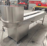 Machine de lavage de bouteilles de lait en verre, équipement de lavage de bouteilles en verre rotatif, lavage de bouteilles à jet