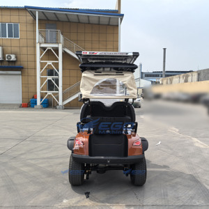 Voiturette de golf électrique orange la plus vendue en 2025, certifiée CE, pour le tourisme, véhicule électrique - Product Image 6