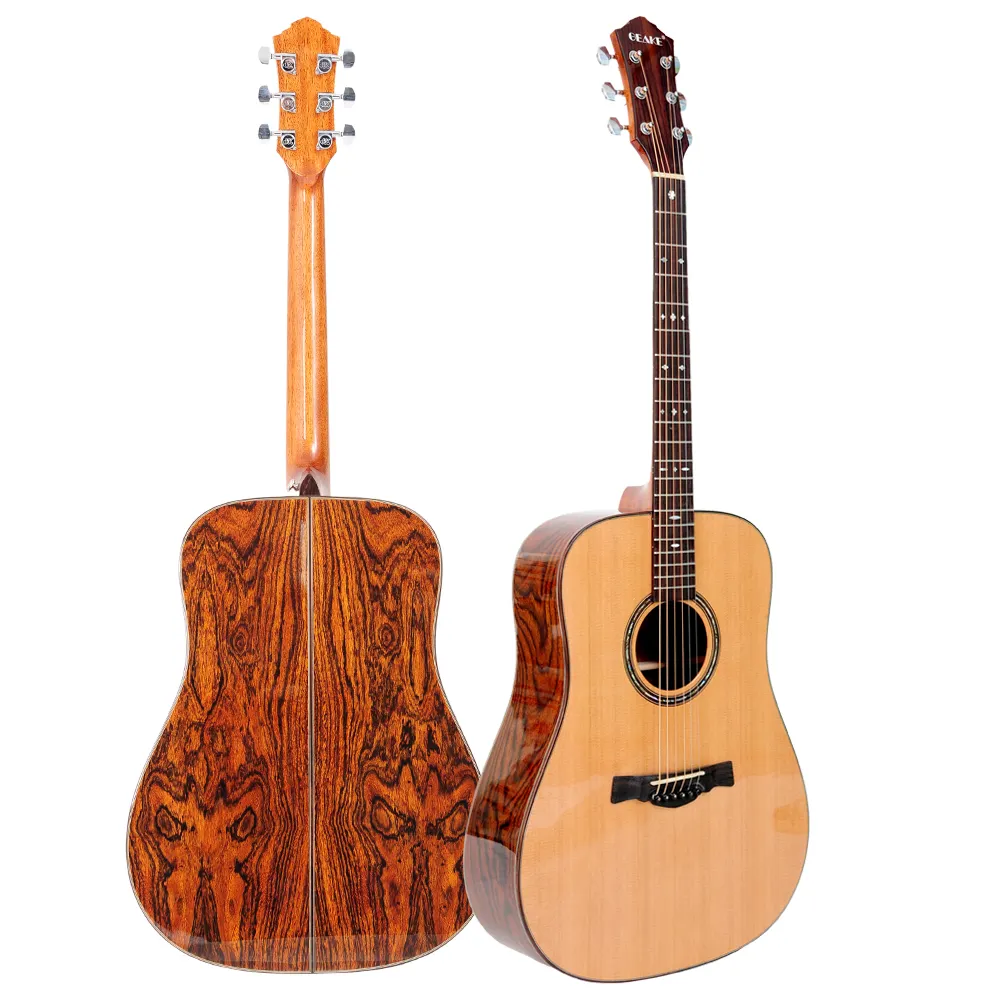 جيتار عالي الجودة جيتار Geake S-500 جيتار صوتي للجيتار المصنوع يدويًا