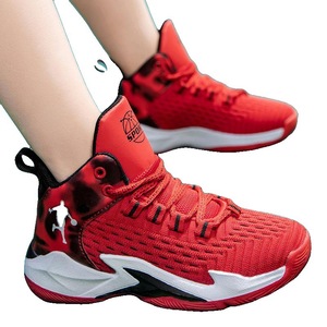 Chaussures de basket-ball pour garçons, dessus en mesh, semelle extérieure en caoutchouc, semelle intermédiaire en EVA, respirantes, chaussures de sport pour enfants, été, tailles 30 31 32 33 34 35 36 - Product Image 5