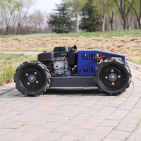 Tondeuse à gazon autotractée à quatre roues à lame rotative, alimentée à l'essence, pour jardin et propriété, certifiée CE, modèle RC