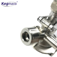 Kegmaxs – nouveau coupleur de Type A avec PRV pour distributeur de bière de bière de brassage à domicile, plateau d'égouttage de fût de Corny, nettoyage de fût, moulin à Malt, serrure à bille, fût MiniKeg