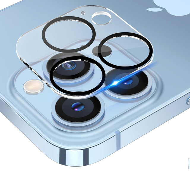 Hot Sell Camera Lens Protector for IPhone 13 Pro Max 16 15 14 12 Transparent Integrated Tempered Glass Mobile Phone Accessories