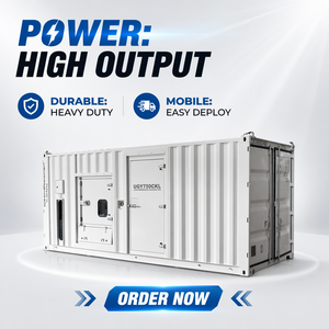 Customized High-Power Containerized Silent <b>Generator</b> 750KVA 50Hz Emergency Power Supply / Engine - Product Image 1