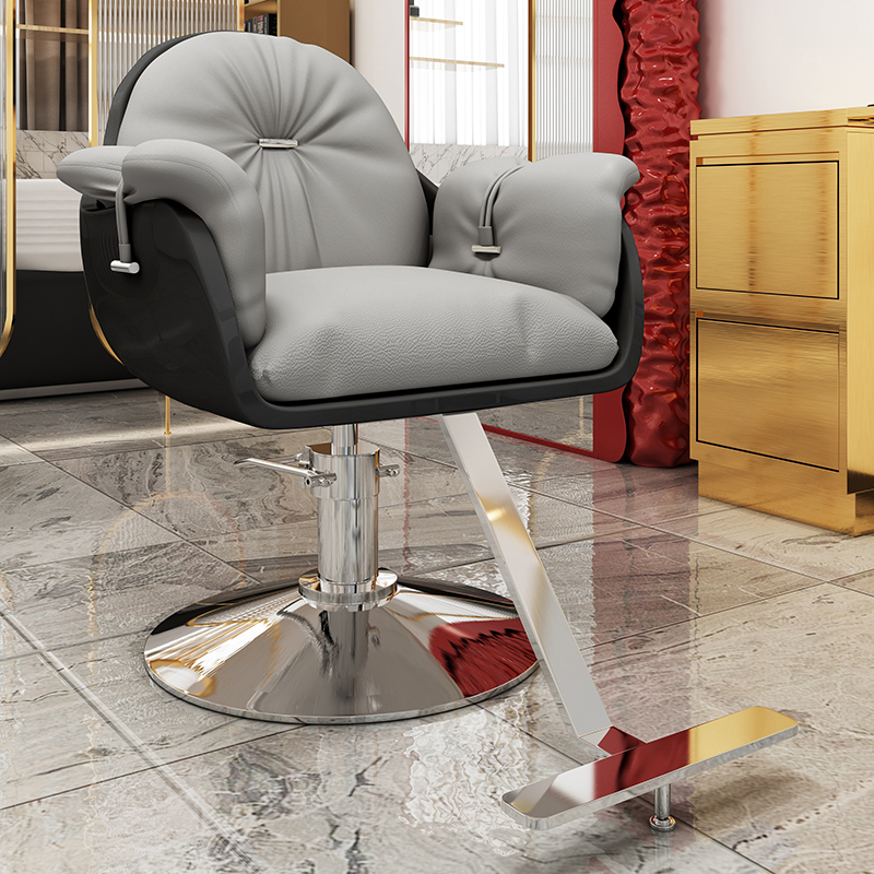Electroplated gray-black-silver chassis