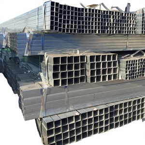 Tuyau carré en acier galvanisé ERW 100x100, 20x20, 200x200 pour structure de bâtiment, certifié ISO 9001, marque KUNYU, découpe et soudage - Product Image 3