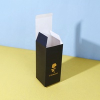 Boîte d'impression personnalisée préservée rose éternelle fleur sèche savon roses affichage estampage à chaud carton papier boîte-cadeau boîte d'emballage