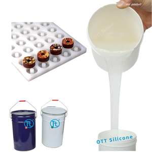 Échantillon <span class=keywords><strong>gratuit</strong></span> 1 pour 1, caoutchouc de silicone liquide à deux composants de qualité alimentaire, vulcanisé au platine, pour le moulage et la fabrication de moules, marque <span class=keywords><strong>OTT</strong></span> - Product Image 2