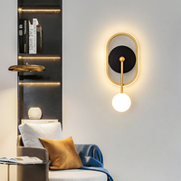 Applique Murale LED Créative Moderne de Luxe pour Intérieur, Couloir et Chambre