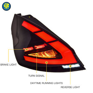 YU GUANG pour <span class=keywords><strong>Ford</strong></span> <span class=keywords><strong>Fiesta</strong></span> MK6 MK7 SE ST 2009 <span class=keywords><strong>2010</strong></span> 2013 2015 LED <span class=keywords><strong>feu</strong></span> arrière lampe indicateur arrière feux arrière feux arrière - Product Image 5