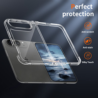 Nouvelle coque de téléphone pliable Duo pour iPhone, transparente en TPU + acrylique, fine et antichoc, pour iPhone 13 14 15 16 17 Pro Max