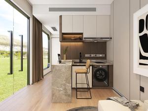 Cápsula espacial para Villa, oficina en casa integrada, habitación de <span class=keywords><strong>cielo</strong></span> estrellado móvil, actividad para Homestay, Hotel inspirado en Apple Warehouse - Product Image 4