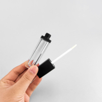 Emballage de brillant à lèvres transparent carré cosmétique personnalisé 5ml 6ml 9ml Tube de brillant à lèvres vide conteneur de rouge à lèvres liquide en plastique de haute qualité