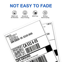 Fabricant OEM en Chine, imprimante d'étiquettes d'expédition autocollantes en rouleau, papier thermique direct 4x6 pour supermarché, livraison express