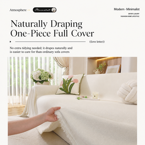 Housse de canapé en velours Teddy pour l'automne et l'hiver, imperméable, résistante aux rayures, housse complète en une seule pièce, serviette de canapé, coussin pour salon - Product Image 3