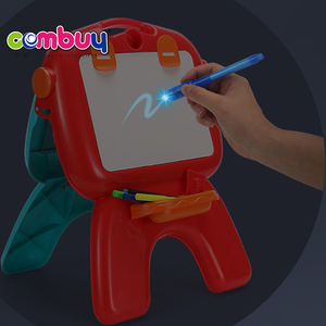 Mesa de escritura con caballete luminoso para niños, tablero educativo de dibujo para aprendizaje - Product Image 3