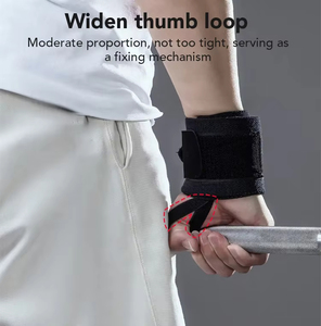 Bandes de poignet élastiques réglables <span class=keywords><strong>pour</strong></span> l'exercice physique, avec logo OEM, <span class=keywords><strong>pour</strong></span> la musculation, le powerlifting, la salle de sport, résistantes et robustes - Product Image 4