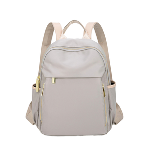 Nouveau Sac à Dos Commercial de Voyage pour Ordinateur Portable 14 Pouces Grande Capacité pour Femme en Tissu Oxford Tendance avec Fermeture Éclair en Polyester – Vente en Gros - Product Image 1
