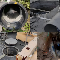 Bouchon d'essai haute expansion pour canalisations souterraines