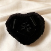 Houppette de maquillage pour poudre libre grande taille, personnalisable avec logo