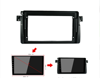 Nouveau produit lecteur Dvd de voiture Android Audio de voiture fil d'alimentation écran tactile autoradio pour Bmw 1998-2005 série 3 E46 cadre en plastique de 9 pouces