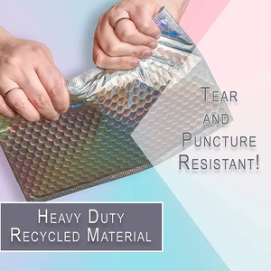 Szcx creatrust biểu tượng tùy chỉnh Rose Gold kim loại bưu phẩm vận chuyển phong bì độn Bưu Chính satchels bong bóng <span class=keywords><strong>Poly</strong></span> bao bì gửi thư Túi - Product Image 2