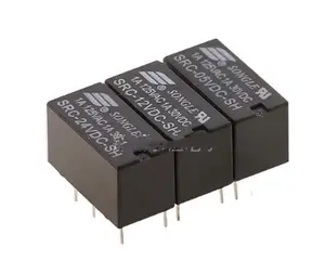 继电器工厂热新5v继电器供应商SRC-05 12 24VDC-SH 5V 12V 24V