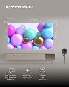 XGIMI <span class=keywords><strong>MoGo</strong></span> <span class=keywords><strong>2</strong></span> Pro (Nouveau) Projecteur portable de cinéma maison 1080P avec haut-parleurs intégrés |   430 Lumens Google TV Netflix WiFi pour - Product Image 4