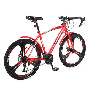 Vélo de course en gros d'usine, ultra-rapide, ultra-léger, pour hommes et femmes, double frein à disque, <span class=keywords><strong>cadre</strong></span> en acier carbone, 21 vitesses - Product Image 5