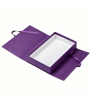 Caja de Papel Cosmética <span class=keywords><strong>para</strong></span> Bolígrafos, Hecha a Mano, Personalizada con Cinta Impresa, Caja de Cartón Plegable <span class=keywords><strong>para</strong></span> Regalos de Boda, Fiestas y Días Festivos - Product Image 4