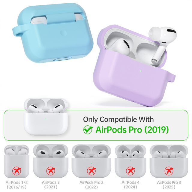 Suitable for AirPods Pro silicone earphone case, shockproof and dirt-resistant, bag-style earphone case
