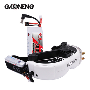 GNB GAONENG 2S 3000mAh 7.4V 5C 10C LiPo <b>Battery</b> for Fat Shark Fatshark Glasses HD Goggles Hobby Wireless FPV RC Receiver XT30 - Product Image 6