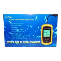 Écran couleur portable d'usine professionnel sous-marin plus profond détecteur de poissons sonar de pêche en bateau