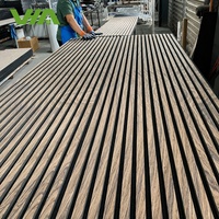 Panneaux en placage de bois acoustique durable de haute qualité, imperméables, ignifuges, isolation phonique, mur en bois pour salon, extérieur