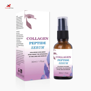Sérum liquide hydratant pour le visage au collagène végétalien 30 ml, avec hyaluronate de sodium, peptide de cuivre et niacinamide – GZ RTS – Commande mixte en gros - Product Image 1