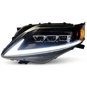 ชุดไฟหน้าเลเซอร์เลนส์ LED 6000K 12V 60W สำหรับ Lexus RX ปี 2009-2011 พร้อมไฟ DRL และไฟเลี้ยวแบบ Sequential - Product Image 1