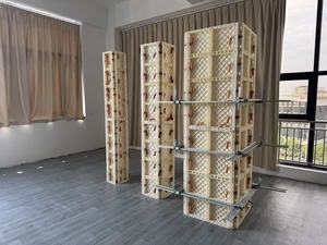 Système de coffrage modulaire en ABS pour piliers en béton, réglable et réutilisable, pour la construction de colonnes carrées/rondes - Modèle 2026 - Product Image 3