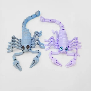 Jouets de réfrigérateur créatifs en forme de scorpion, disponibles en différentes couleurs, scorpion imprimé en 3D en PLA, jouets d'animaux imprimés en 3D - Product Image 4