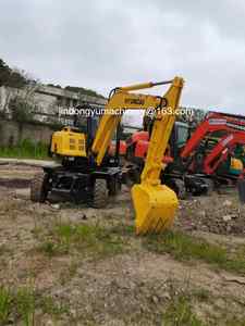 Excavatrice Hyundai 60-7 d'occasion en bon état de marche, excavatrice Hyundai d'occasion R60, petite excavatrice à vendre - Product Image 4