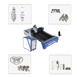 Jinan 1530 1K 1.5k 2k 4k Watt 1000 1500 3000W 3mm 8mm mạ kẽm tấm carbon sợi quang kim loại máy cắt laser - Product Image 4