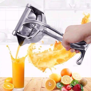 Manuelle Früchte Entsafter Obst presse Orange Edelstahl Stahl Entsafter Maschine Hersteller Aluminium guss Eisen Hand Press legierung - Product Image 1