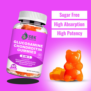 High Quality Glucosamine Chondroitin Gummies 60 Count Sugar Free Joint Support Dietary <b>Supplement</b> - Product Image 3