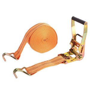 Sangle à cliquet Jiuxin avec double crochet et engrenage métallique pour le maintien de la charge, le regroupement de marchandises et l'utilisation en remorque de transport - Product Image 2