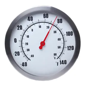 Gros thermomètre cadran pour une mesure efficace de la température